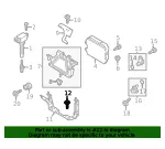 Engine Control Module (ECM) Bolt - Mazda (994650625) - view 4