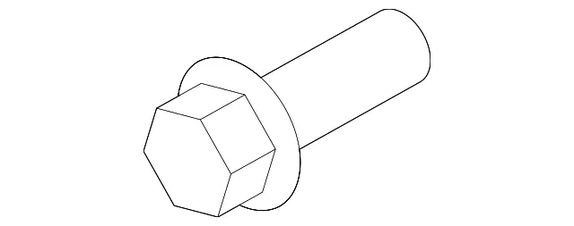 Air Bag Impact Sensor Bolt - Mazda (994660635)