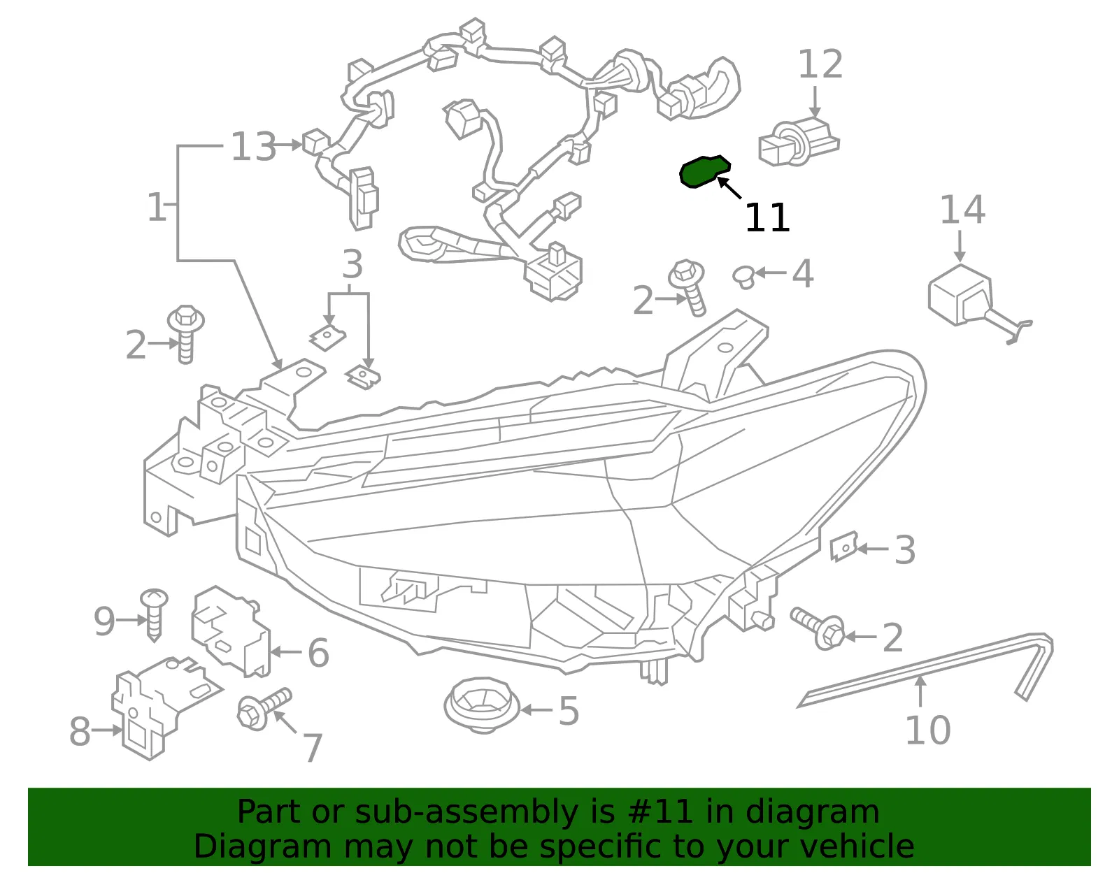 Signal Bulb - Mazda (997008215l) - view 2
