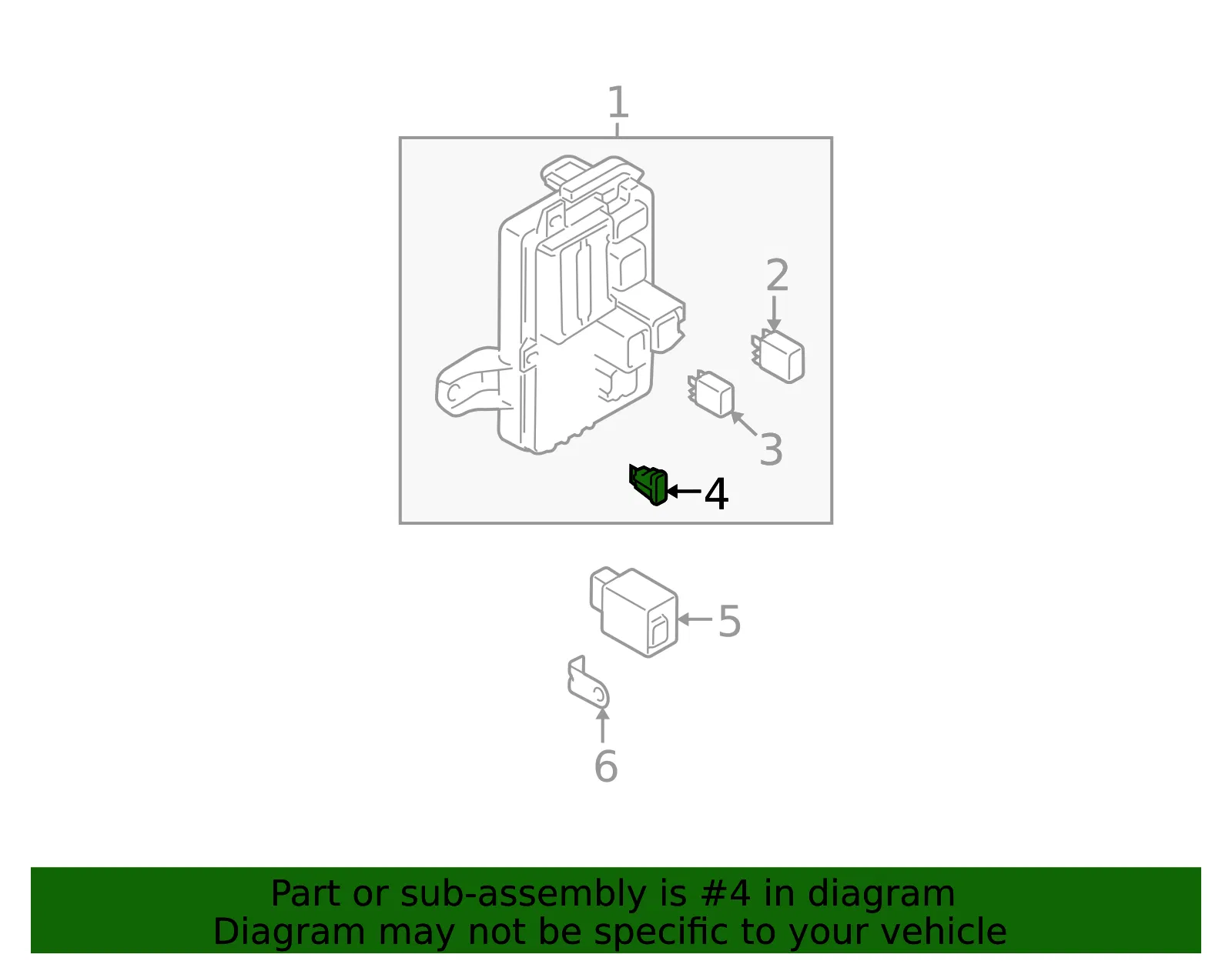Multi-Purpose Fuse - Mazda (997051205) - view 2
