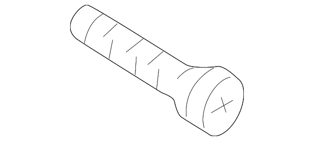 Marker Lamp Assembly Screw - Mazda (997680420)