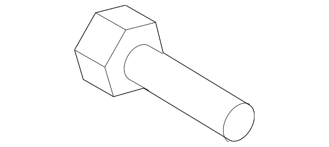 Alternator Bolt - Mazda (997941030)