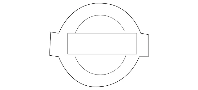 Key Emblem - Nissan (99820-EG00A)