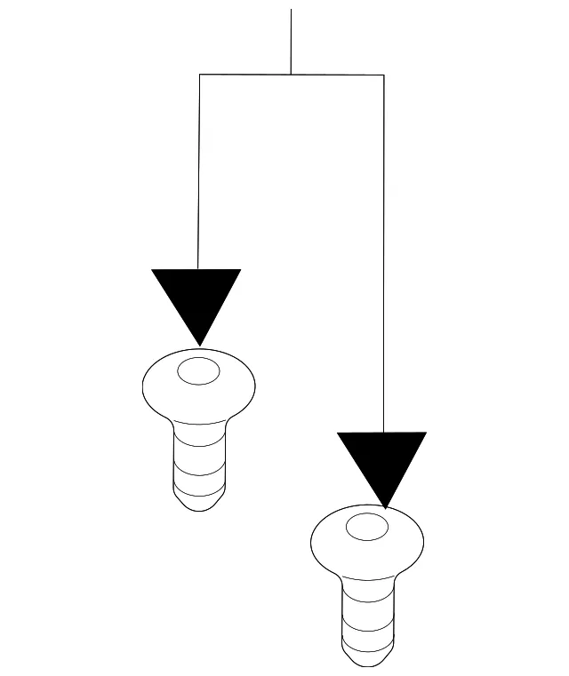 Light Bar Screw - Mazda (998650414)