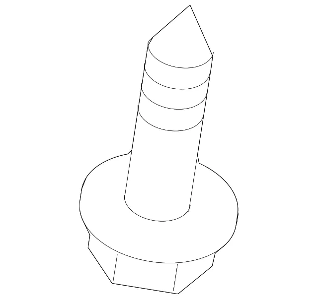 Switch Panel Bolt - Mazda (998740516)