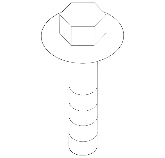 Battery Tray Bolt - Volvo (999065)
