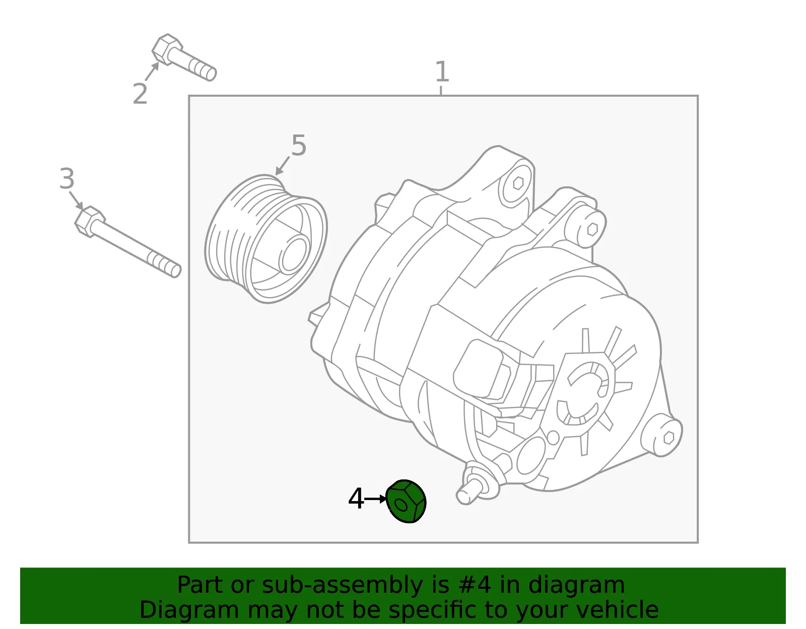 Starter Nut - Mazda (9994-00-800) - view 2
