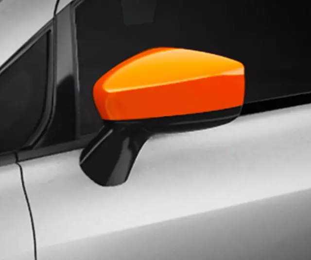 Side Mirror Caps Without Turn Signal - Orange - Nissan (999L2-441OR)