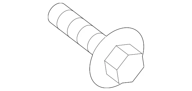 Release Switch Bolt - Mazda (9KK8-00-616B) - view 2