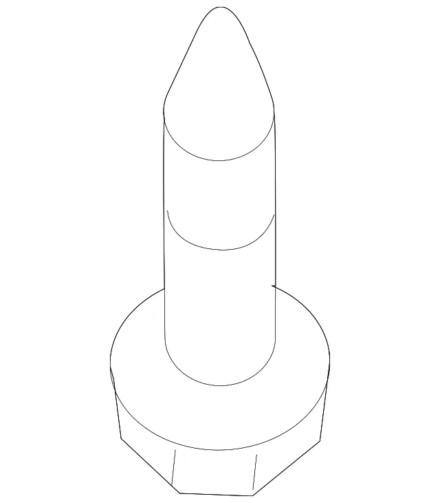 Battery Tray Bolt - Mazda (9XF0-26-60X3)