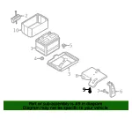 Battery Tray Bolt - Mazda (9XF0-26-60X3) - view 4