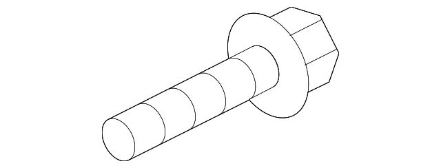 Engine Control Module (ECM) Screw - Mazda (9YA7-50-602) - view 2