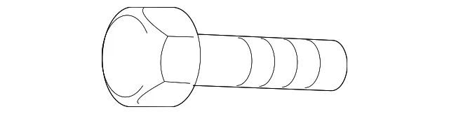 Alternator Bracket Bolt - Mazda (9xf003207l)