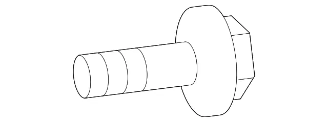Fog Lamp Assembly Screw - Mazda (9xg05228x9)