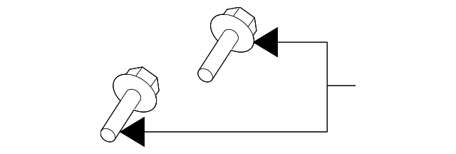 Mass Air Flow Sensor Bolt - Mazda (9xg09287x0)