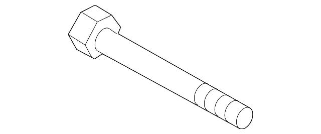 Alternator Bracket Bolt - Mazda (9ya02a006)