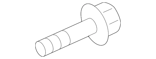 Alternator Bracket Bolt - Mazda (9ya02a007)