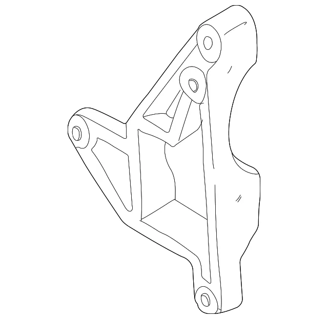 Alternator Bracket - Mazda (AJ03-18-371) - view 2