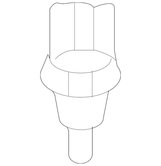 Coolant Temp Sensor - Mazda (AJ57-18-840A) - view 2