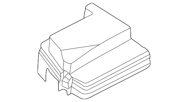 Cover Main Fuse Block - MAZDA (B25D66761B)