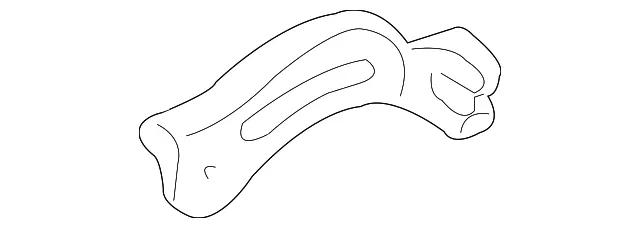 Alternator Adjust Bracket - Mazda (B6BF-18-361C) - view 3