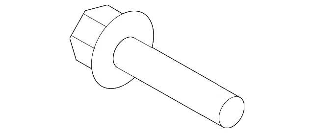 Starter Bolt - Mazda (B6BG-18-401B) - view 2