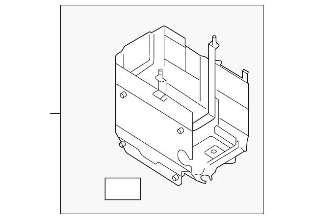 Battery Box - Mazda (BBM2-56-980E) - view 2