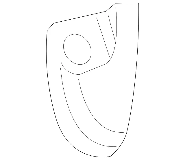 Audio Switch Cap - Driver's Side (LH) - Mazda (BBM2-66-4M1)