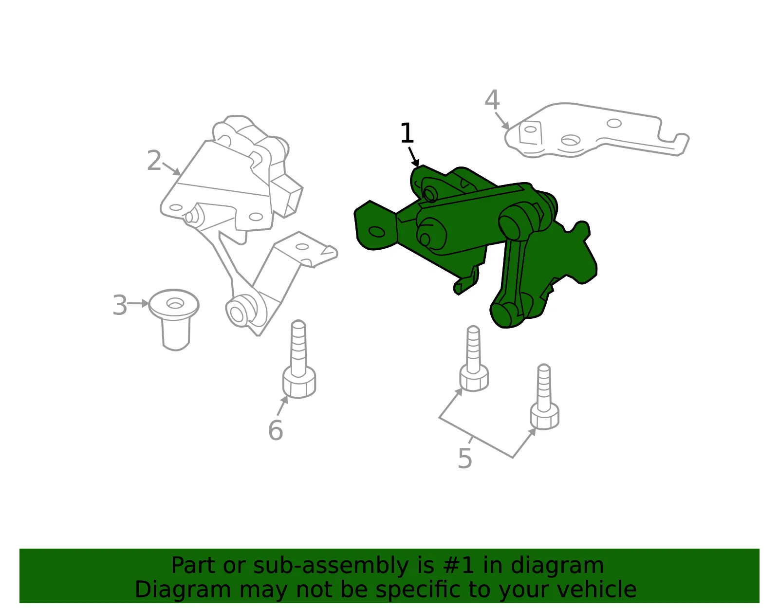 Headlight Level Sensor - Mazda (BBP3-51-21Y) - view 3
