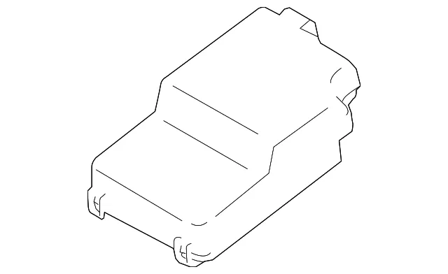 Fuse Box Cover - Mazda (BFD2-66-761) - view 2