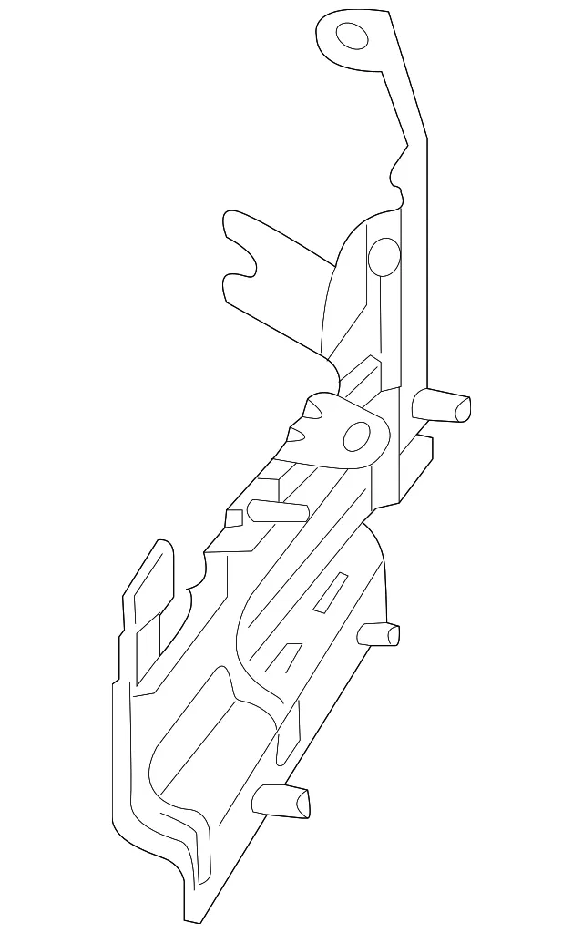 Object Sensor Bracket - Driver's Side (LH) - Mazda (BFD2-67-Z1X)