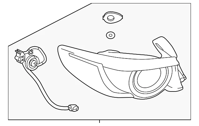 Tail Light Assembly - Mazda (BGEC-51-150C)