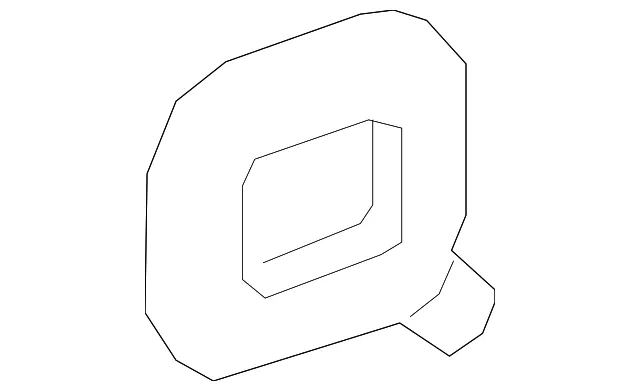 Backup Lamp Assembly Seal - Mazda (BGKM-51-3H8A)