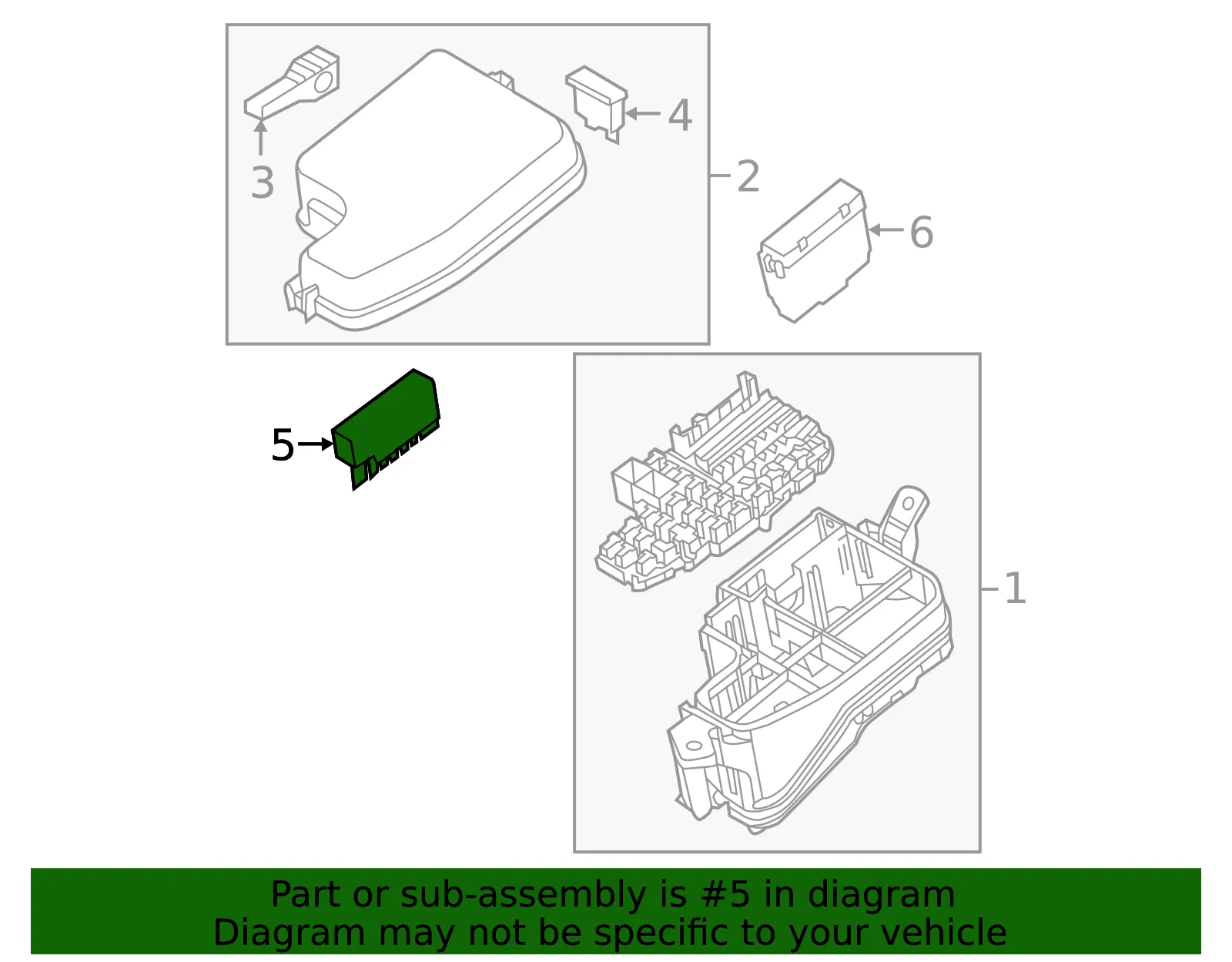Multi-Purpose Fuse - Mazda (BHR1-67-S99) - view 3