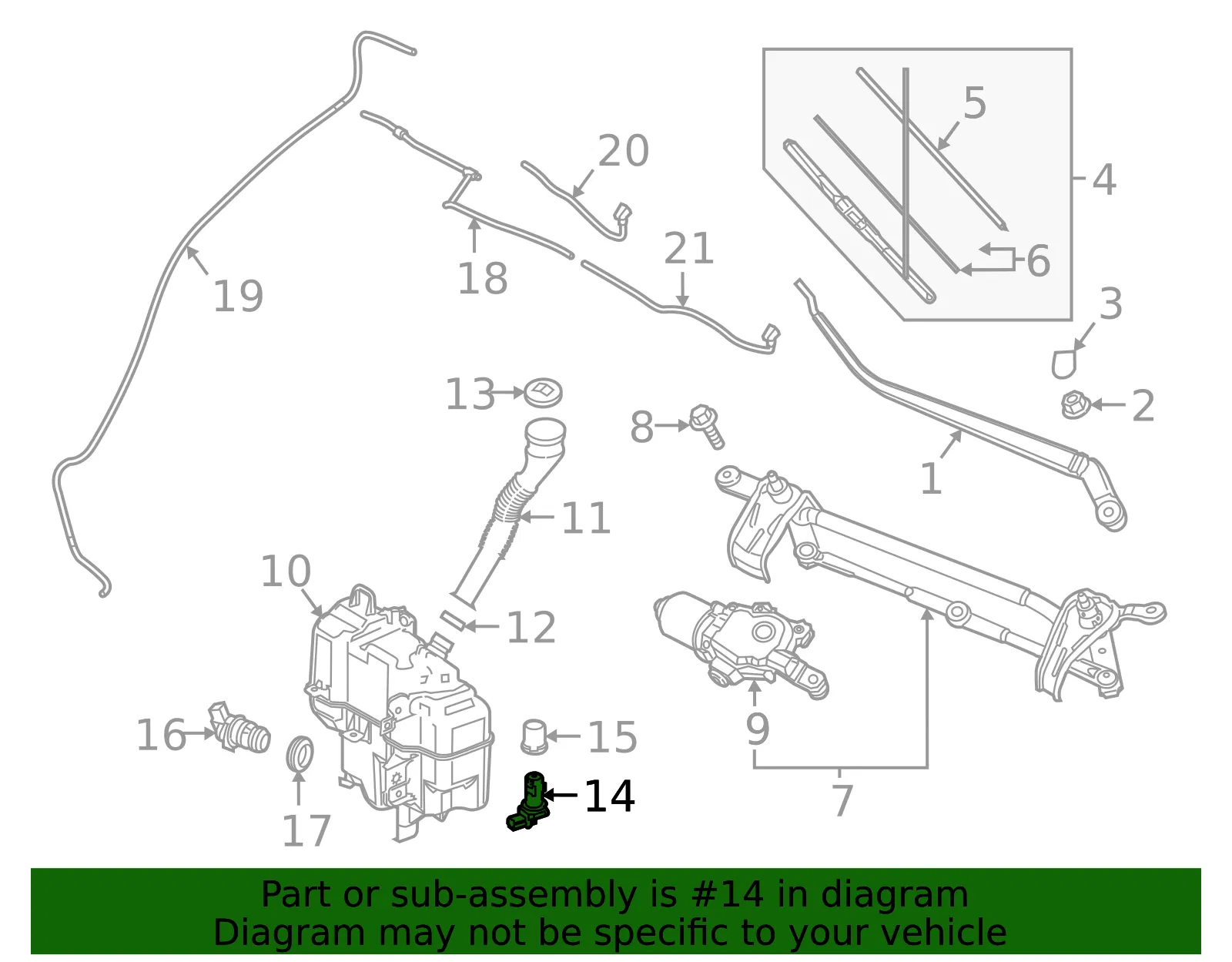 Level Sensor - Mazda (BJT6-67-488) - view 3