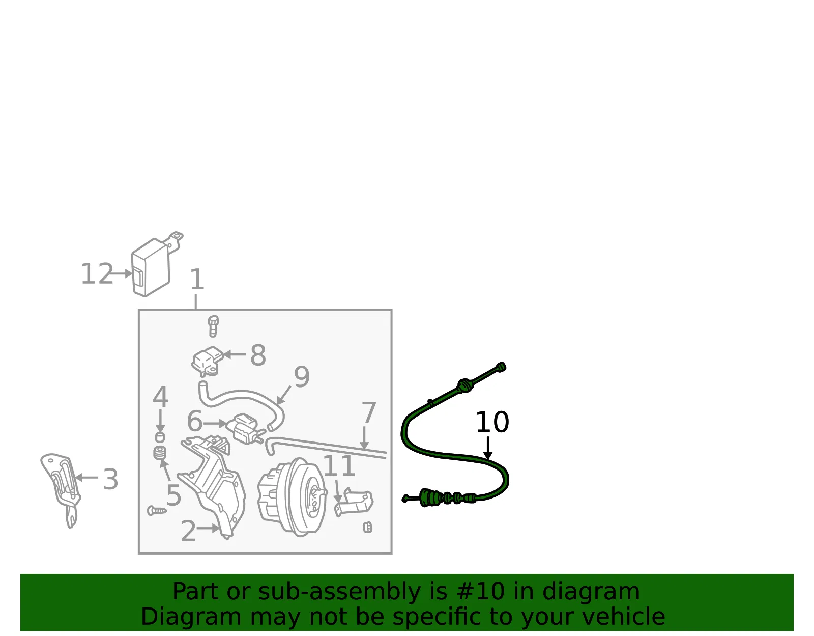 Acc Wire - MAZDA (BL8D66311A) - view 2