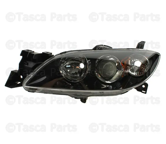 Composite Headlamp - Driver's Side (LH) - Mazda (BN8R-51-041D)