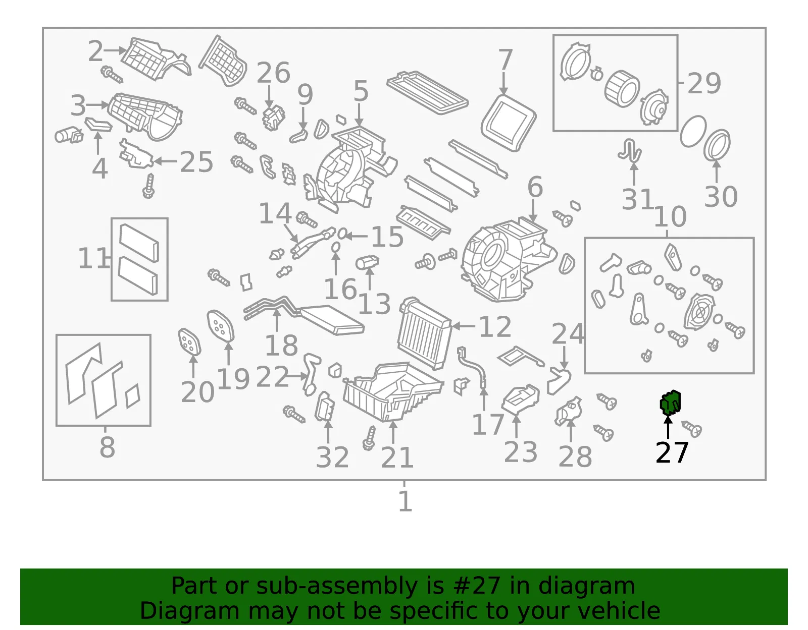 Actuator - Mazda (BP4M-61-A70A) - view 3