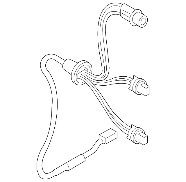 Socket & Wire - Passenger Side (RH) - Mazda (C291-51-155)