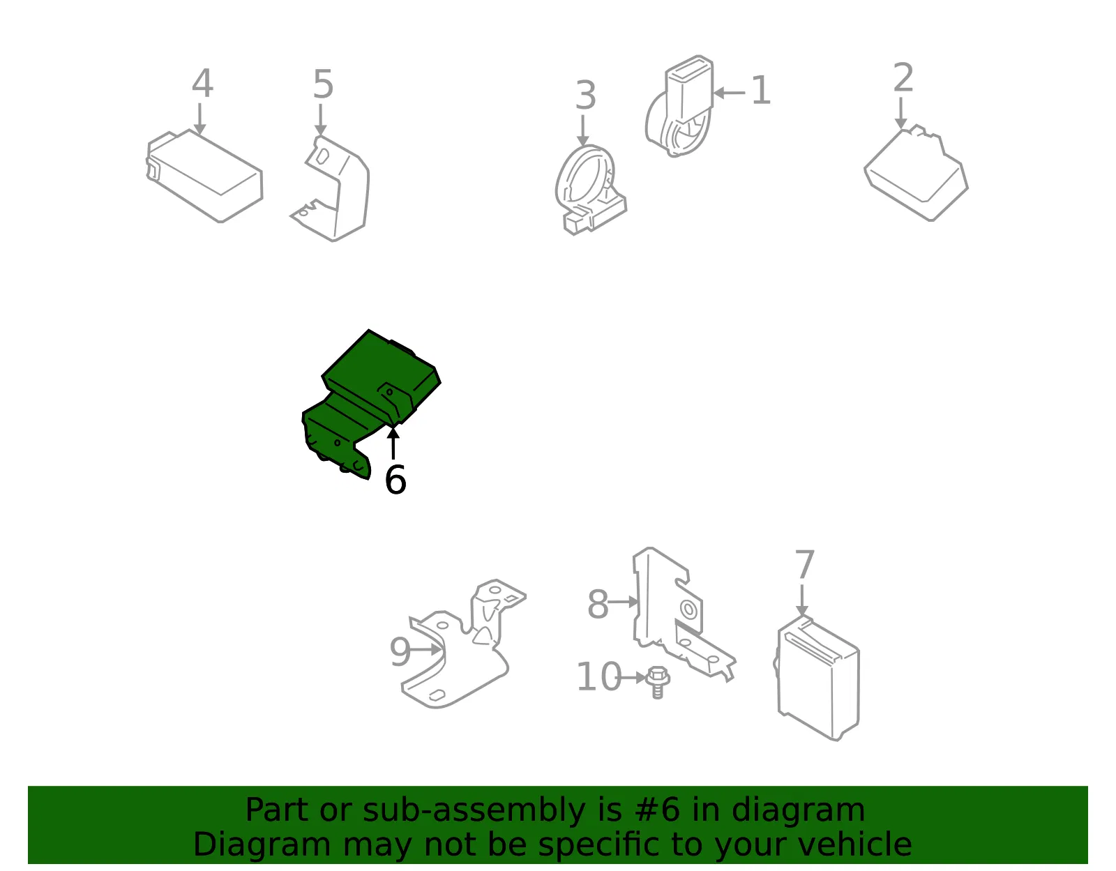 Control Module - Mazda (CE5267560C) - view 3