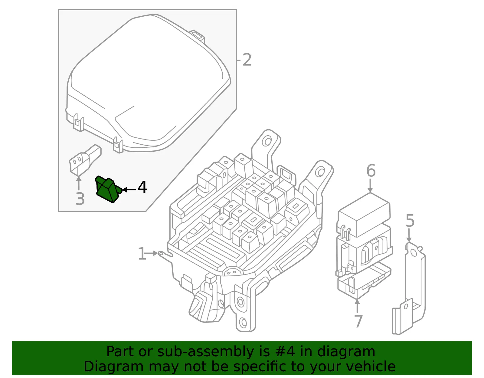 Multi-Purpose Fuse - Mazda (CW01-18-8A1B) - view 2