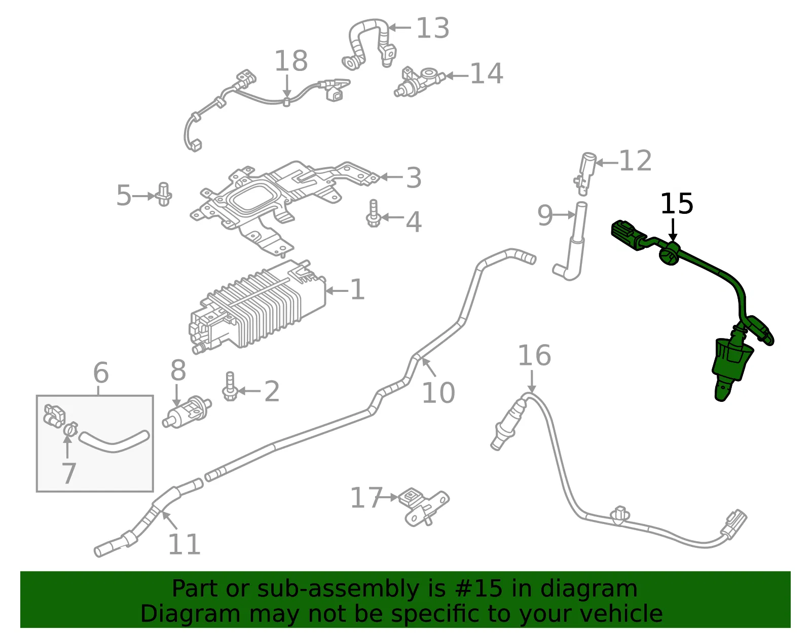 Oxygen Sensor - Mazda (CW01-18-8G1A) - view 2
