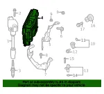 Engine Control Module (ECM) - Mazda (CW01-30-120B) - view 4