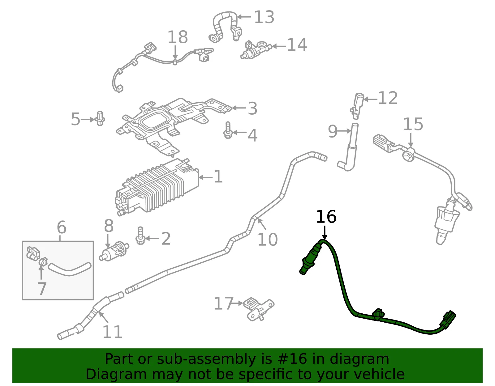 Oxygen Sensor - Mazda (CW02-18-8G1A) - view 2