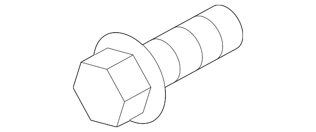 Ignition Knock (Detonation) Sensor Bolt - Mazda (CWA5-18-397)