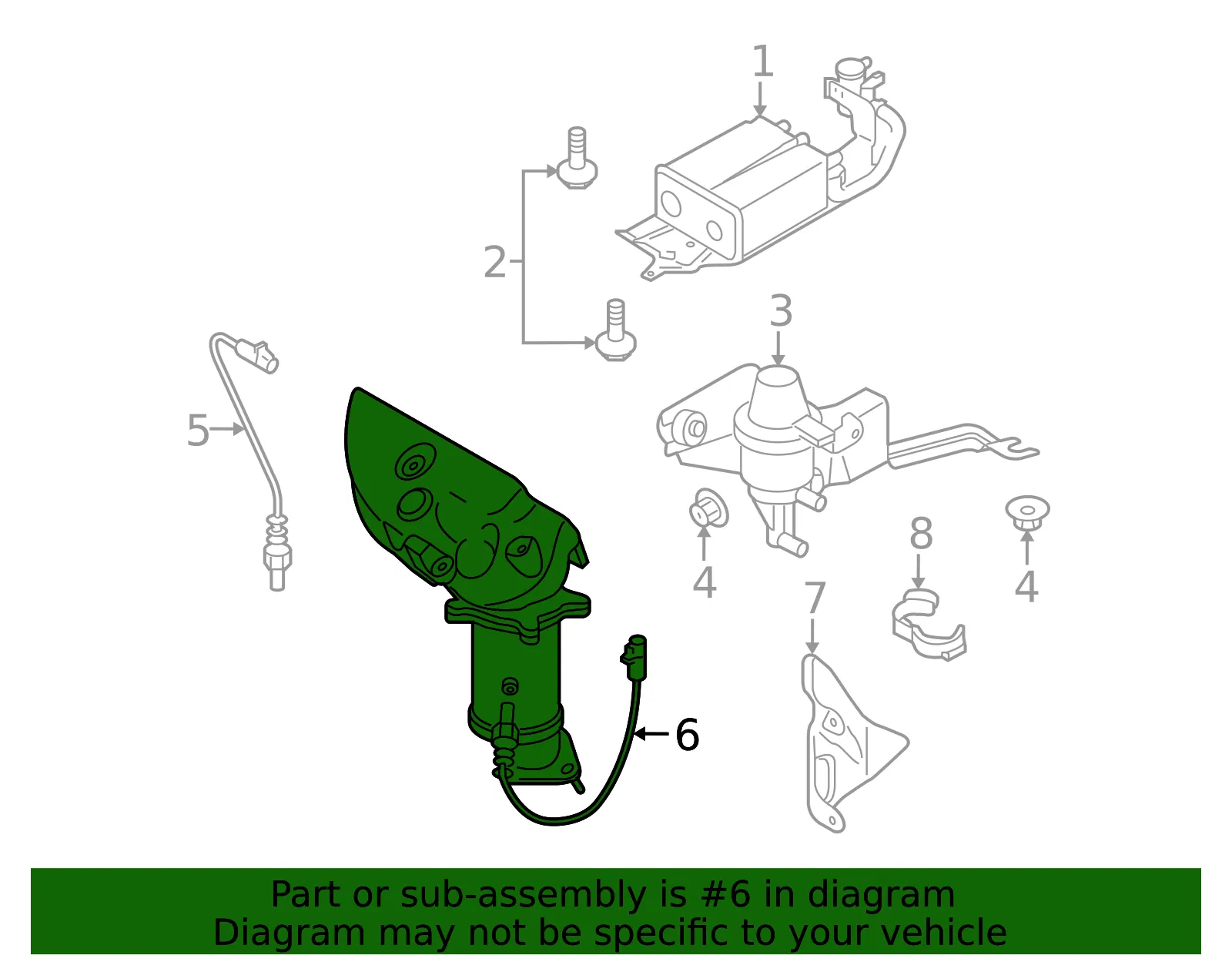 Oxygen Sensor - Mazda (CY03-18-861B-9U) - view 3