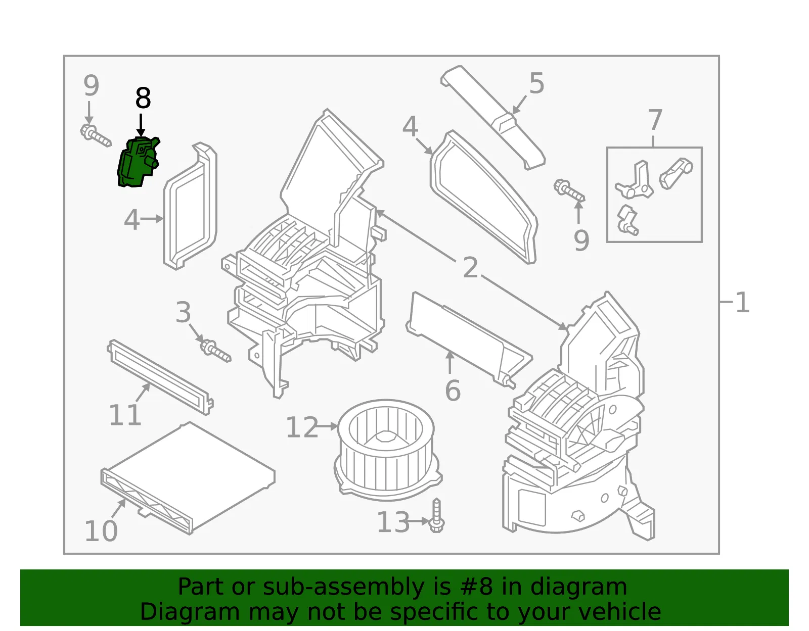 Actuator - Mazda (D23N-61-B60) - view 3