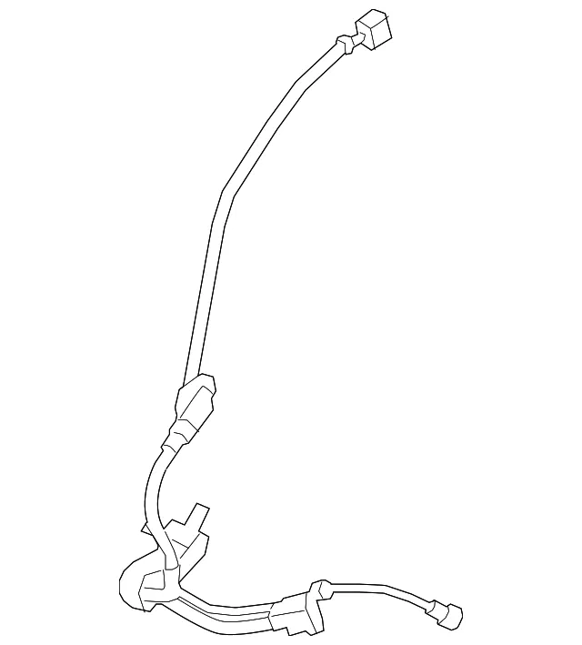 ABS Sensor - Driver's Side (LH) - Mazda (D24R-43-7EY)