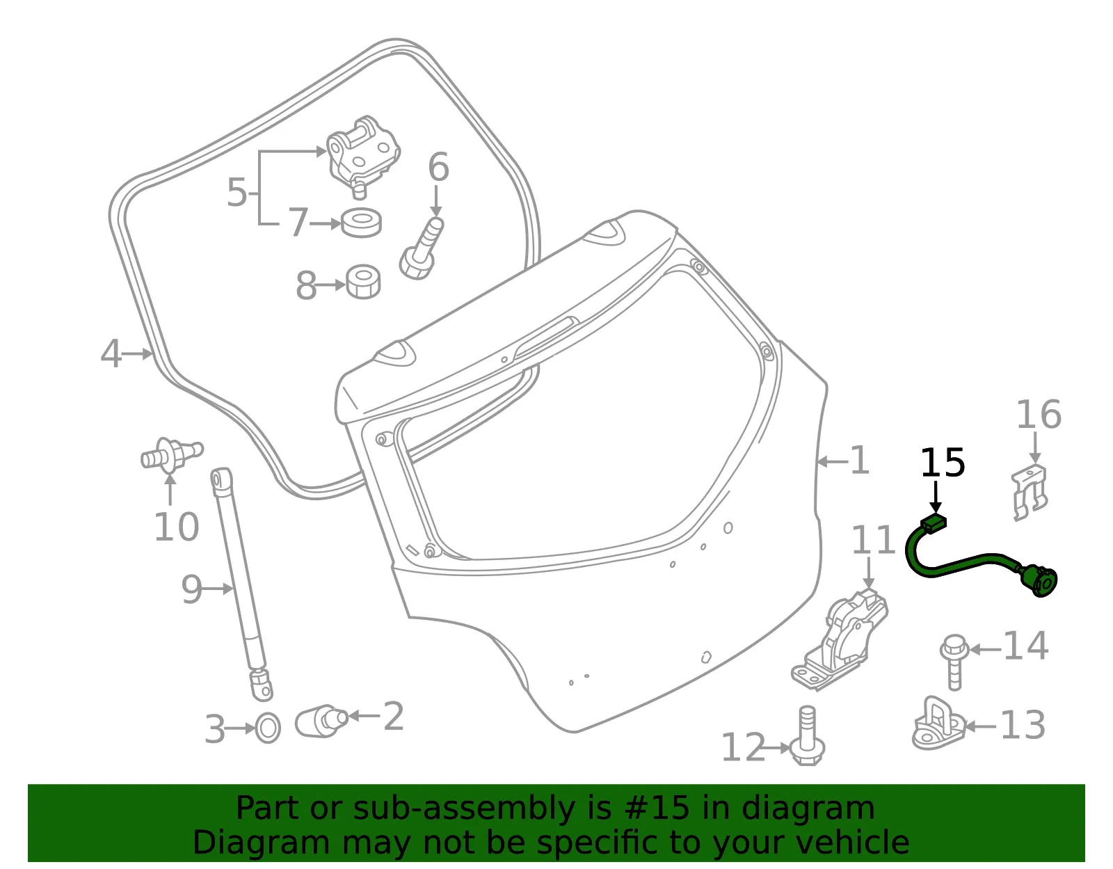 Switch - Mazda (D651-62-4B0B) - view 3