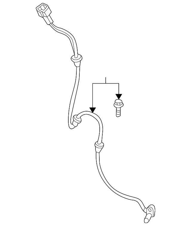 ABS Sensor - Nissan (D7900-ZC30A) - view 2
